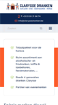 Mobile Screenshot of claryssedranken.be